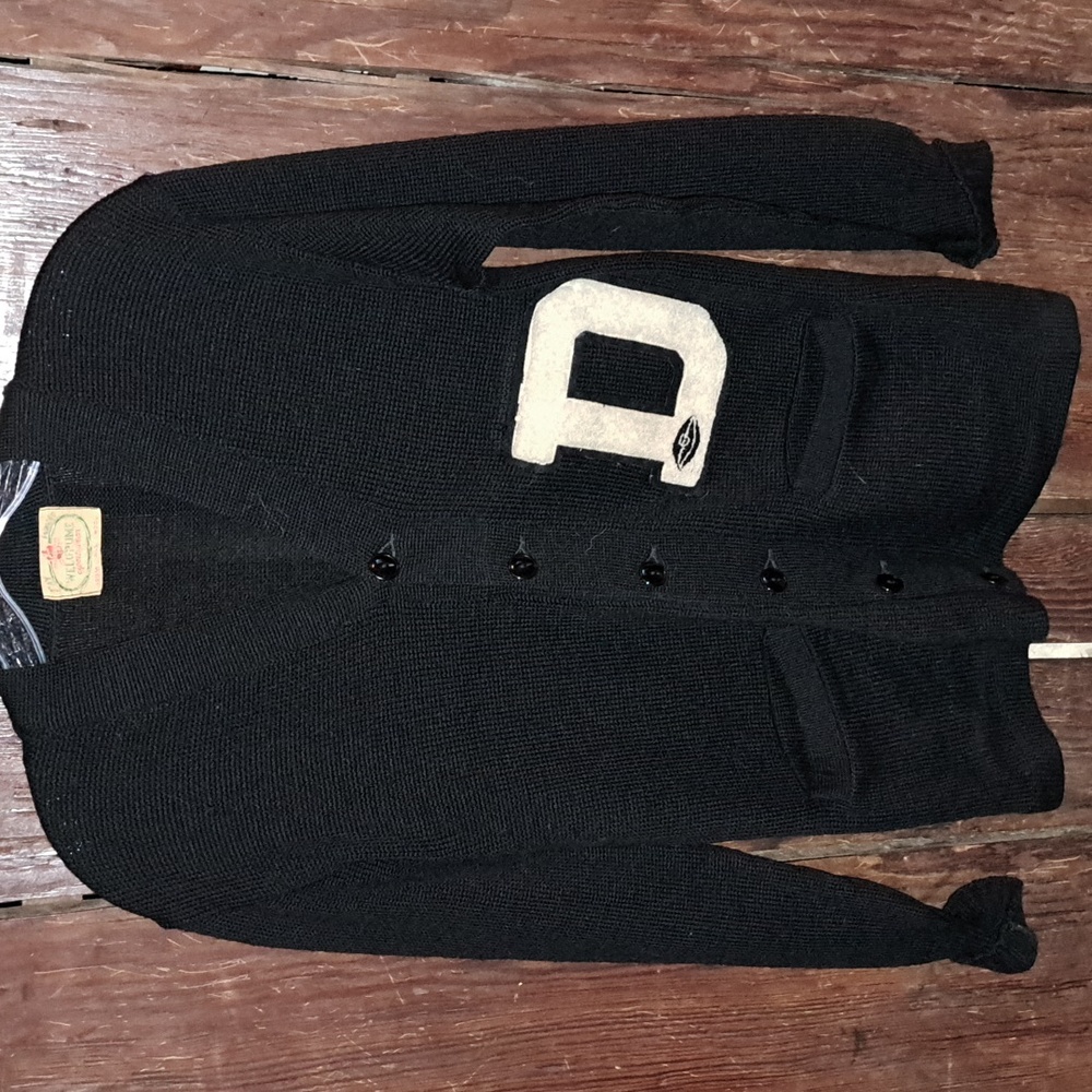 Vintage Letterman Sweater Small